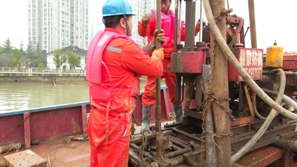 地鐵7號線水上勘察工程正式啟動，為工程設計奠定堅實基礎